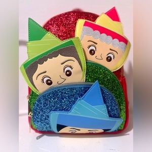 Sleeping beauty fairy godmother’s Loungefly backpack
